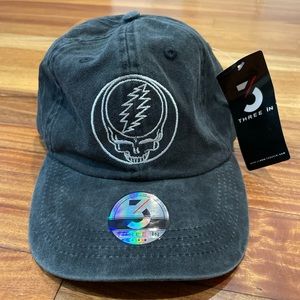 NWT Grateful Dead Steal Your Face Adjustable Baseball Hat